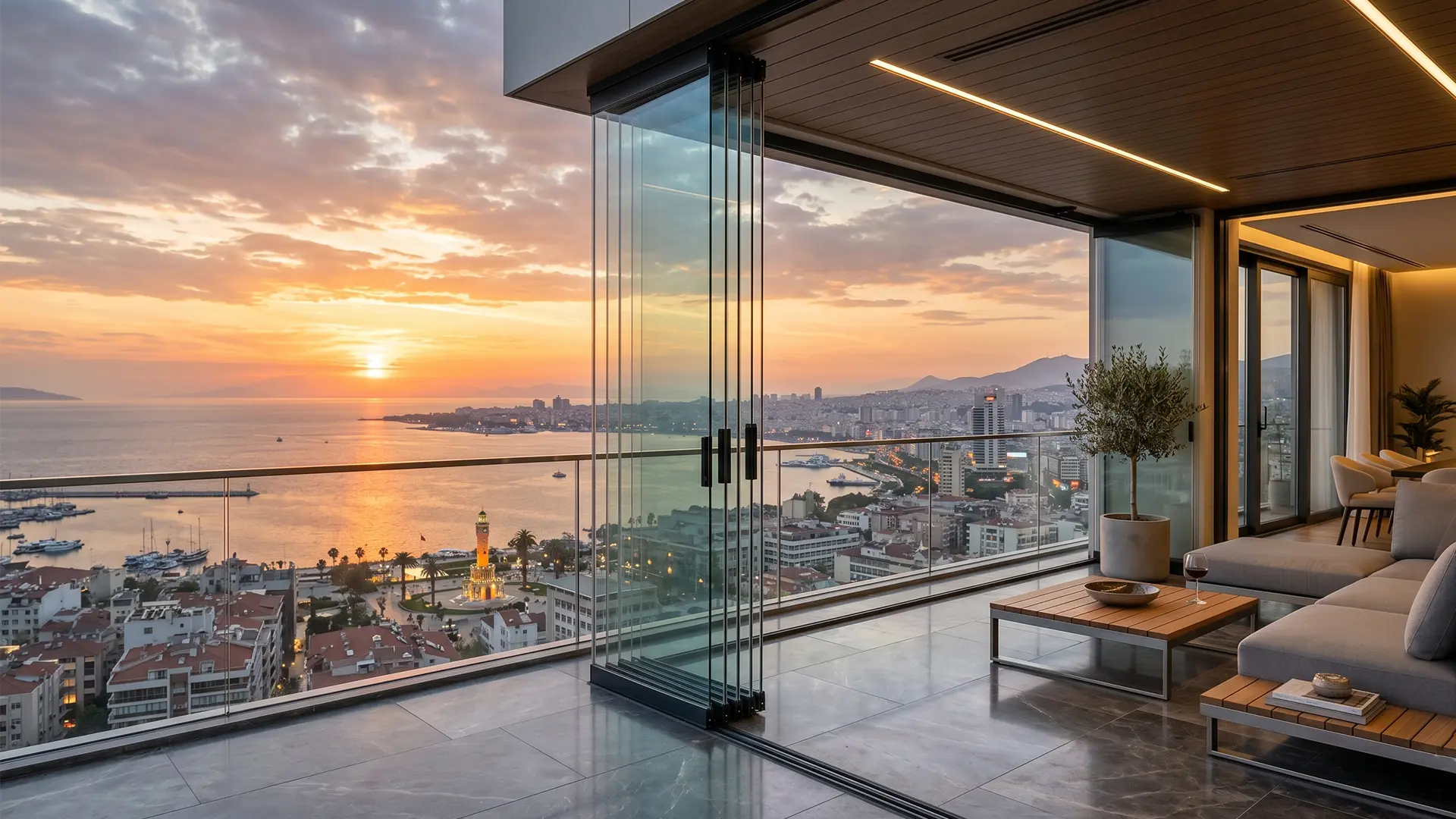 İzmir Cam Balkon Uygulamaları
